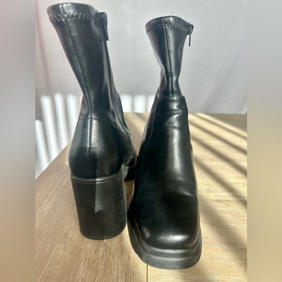 STEVE MADDEN Klayton Black Booties - Size 7.5 - Picture 9 of 10